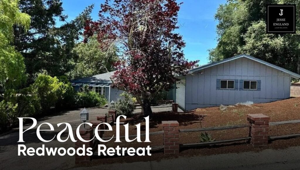 Peaceful Redwoods Retreat at 155 Stanford Dr, Ben Lomond, CA